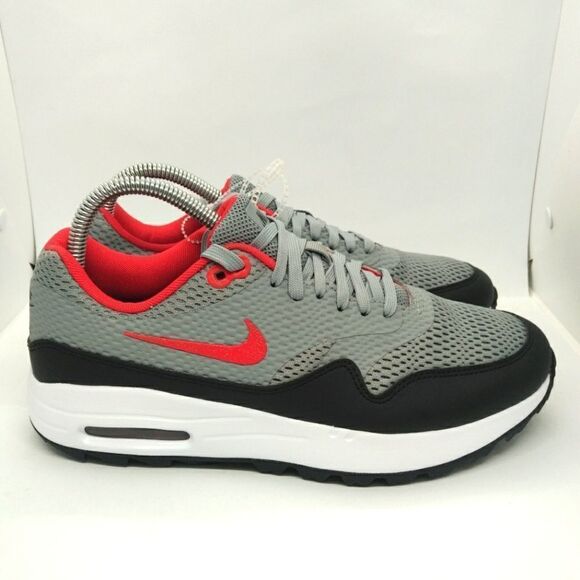 Nike Air Max 1 Golf Spikeless Shoes Men\'s Size 7.5‎ Grey, Red, Blue main image 8